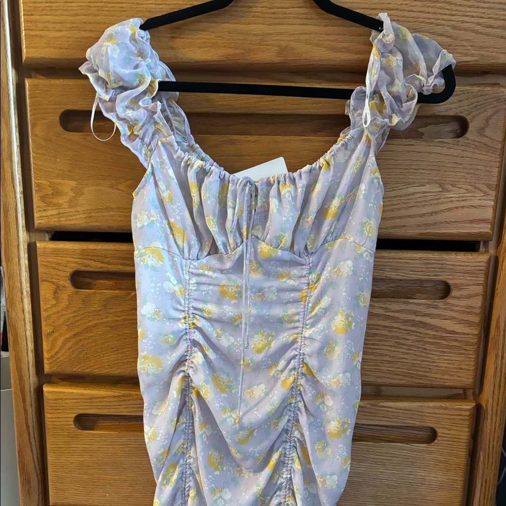 Sweet Pea Mini Dress: Cotton Candy LA